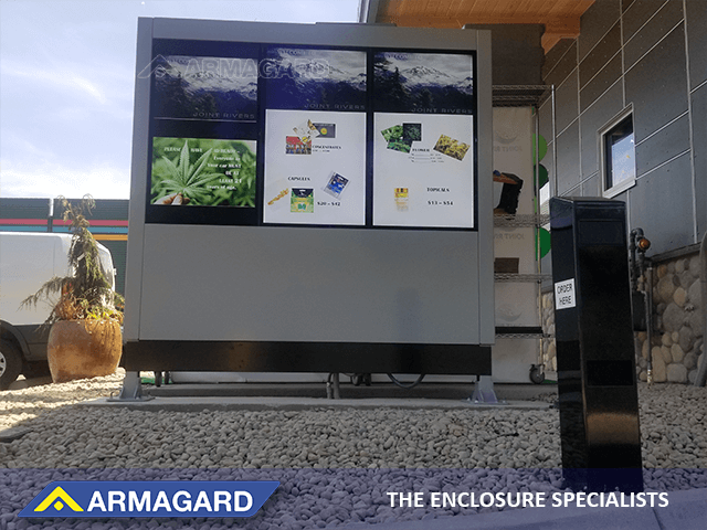 drive thru digital signage solution