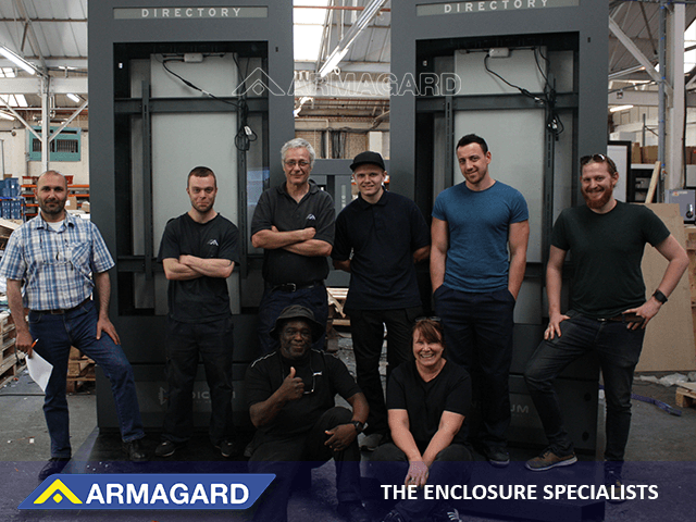 Armagard design and manufacturer team