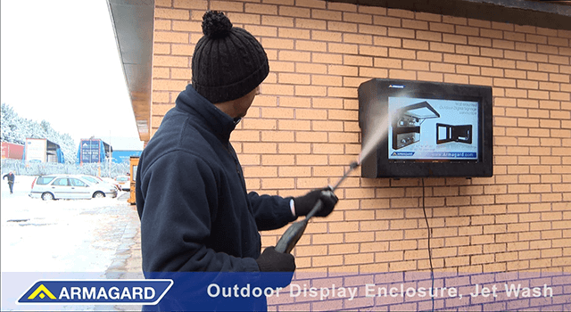 outdoor digital signage protection