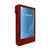 The Armagard digital drive thru menu board enclosure in custom red colour | PDS-W-P-UK