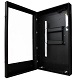 Digital drive thru menu board enclosure front view open | PDS-W-P-UK