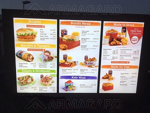 UK Digital Signage Manufacturer Launches New Drive Thru Range for QSR Scene