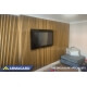 Autism TV protection cabinet in communal setting
