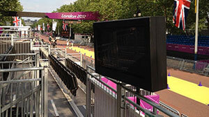 London Olympics Outdoor digital signage