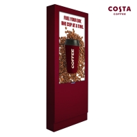 Armagard Costa Coffee kiosk drive thru totem
