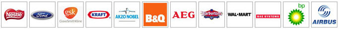 Logos of just some of the companies that use Armagard products