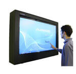 Digital signage touch screen