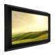 Anti-Ligature TV Cabinet and Integrated TV, Left Facing