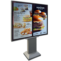 Armagard’s Dual Drive Thru Digital Signage Menu Enclosure