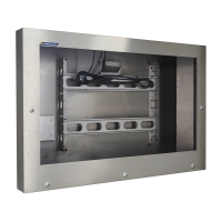 The antibacterial IP69K stainless-steel monitor enclosure from Armagard Ltd