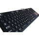 Left view of the hygienic PC keyboard