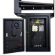 KFC digital drive thru menu board with IP56 compartment for media player and climate controls
