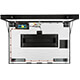 LCD enclosure front view (open)