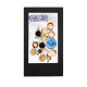 View the mobile digital signage displays front view with screen