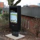 Outdoor digital menu signage