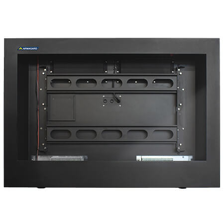 Outdoor TV enclosure