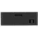 Outdoor weatherproof ultra-wide stretched display enclosure rear view