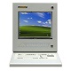 PENC-300 PC Enclosure front view with touchpad keyboard
