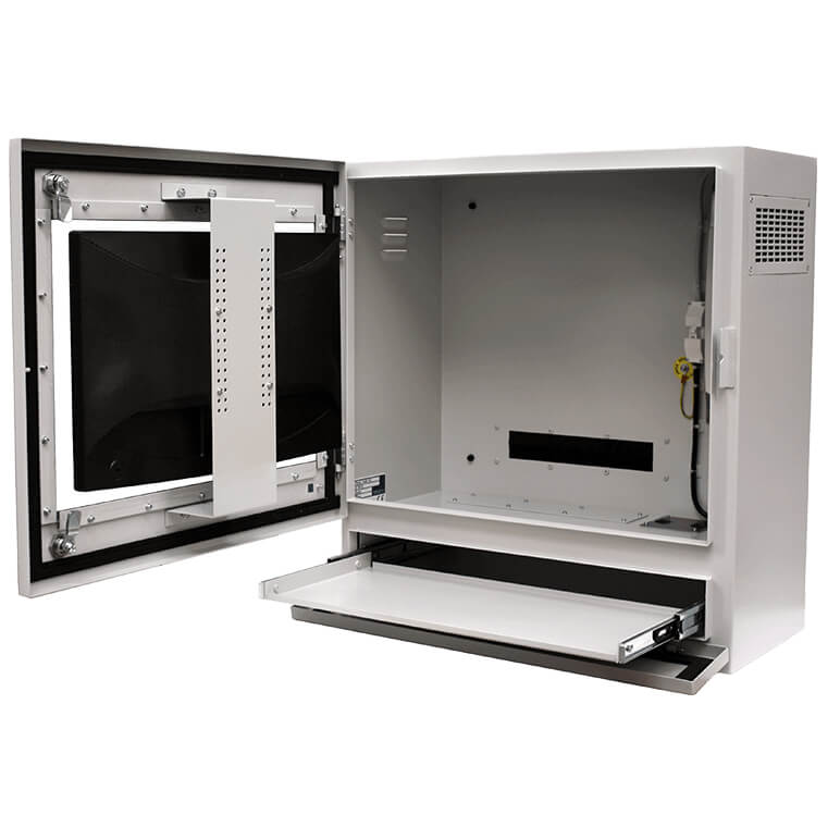 Industrial Computer Enclosure Ip54 Protection For 22 Inch