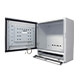 touch screen industrial pc open door and tray open | PENC-450