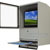 PENC-900 Computer Enclosure door and keyboard drawer open