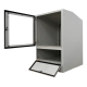 Open right view of the mild steel computer enclosure