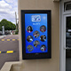 A 55" Portrait Flat Panel Enclosure for a Veterinary Practice, France