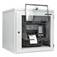 Mild Steel Printer Enclosure with a Zebra ZT411