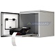 PPRI-400 Mild Steel Printer Enclosure with label printer