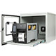 Open Mild Steel Printer Enclosure with a Zebra ZT411