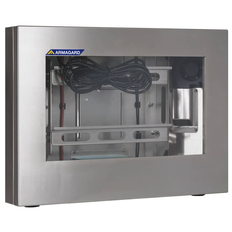 IP66 stainless steel monitor by Armagard