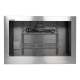 Closed, front-facing food manufacturing digital signage cabinet