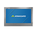 Armagard's food manufacturing digital signage cabinet
