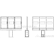 Samsung Outdoor Display schematic view of unit