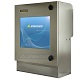 SENC-350 compact waterproof touch screen enclosure - side view