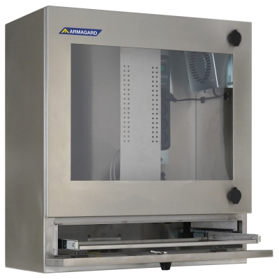 SENC-400 waterproof industrial computer enclosure by Armagard Ltd.