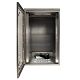 Waterproof Rack Mount Cabinet front door open