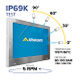 Stainless Steel IP69K Monitor test diagram