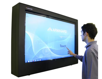 Digital Signage Touch Screen Enclosure
