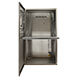 Washdown printer cabinet for Zebra thermal printers with open enclosure door
