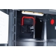 Close-up view of the screen mount inside the waterproof BIM station