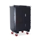 Closed view of the powder-coated steel waterproof BIM station