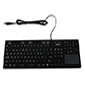 waterproof keyboard with touchpad