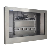 The waterproof LCD enclosure