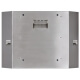 Closed, rear view of the 24" waterproof monitor enclosure