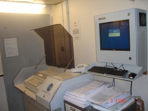 Our Enclosure in a Bristol police station