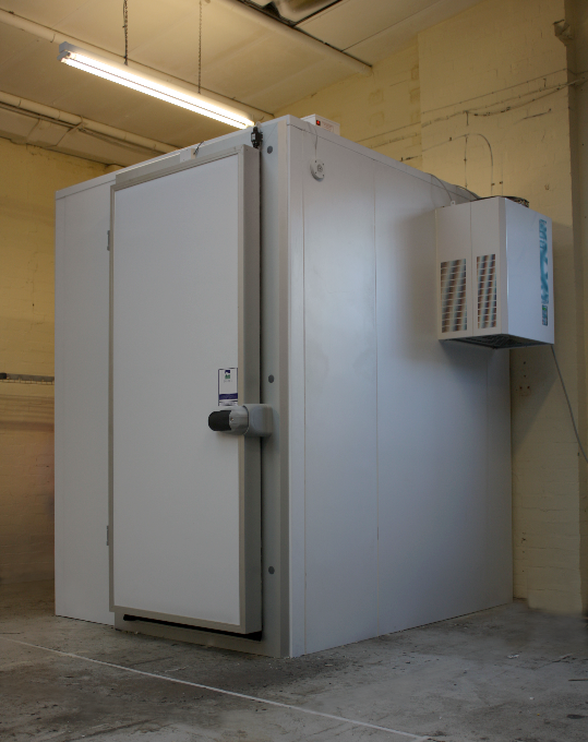 Armagard’s sub-zero test chamber for the cold storage printer solution 