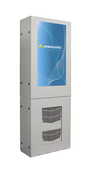 Air conditioned digital signage