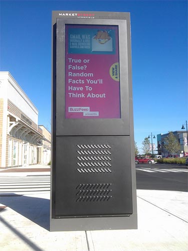 55" Digital Signage Totem