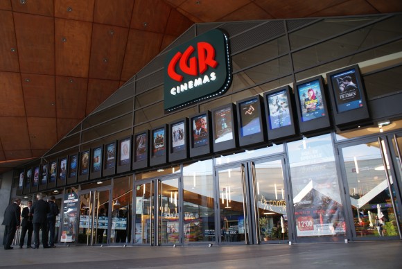 Cinema digital signage